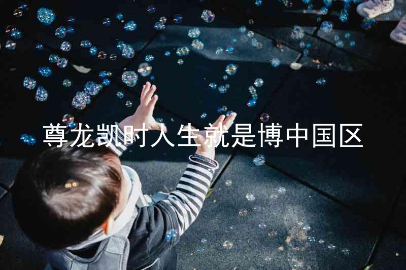 尊龙凯时人生就是博中国区
